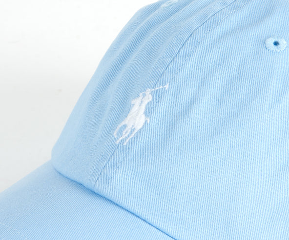 Polo Ralph Lauren Cotton Chino Baseball Cap Light Blue
