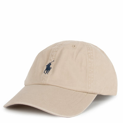 Polo Ralph Lauren Cotton Chino Baseball Cap Beige