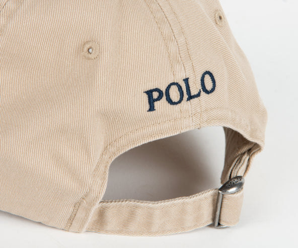 Polo Ralph Lauren Cotton Chino Baseball Cap Beige