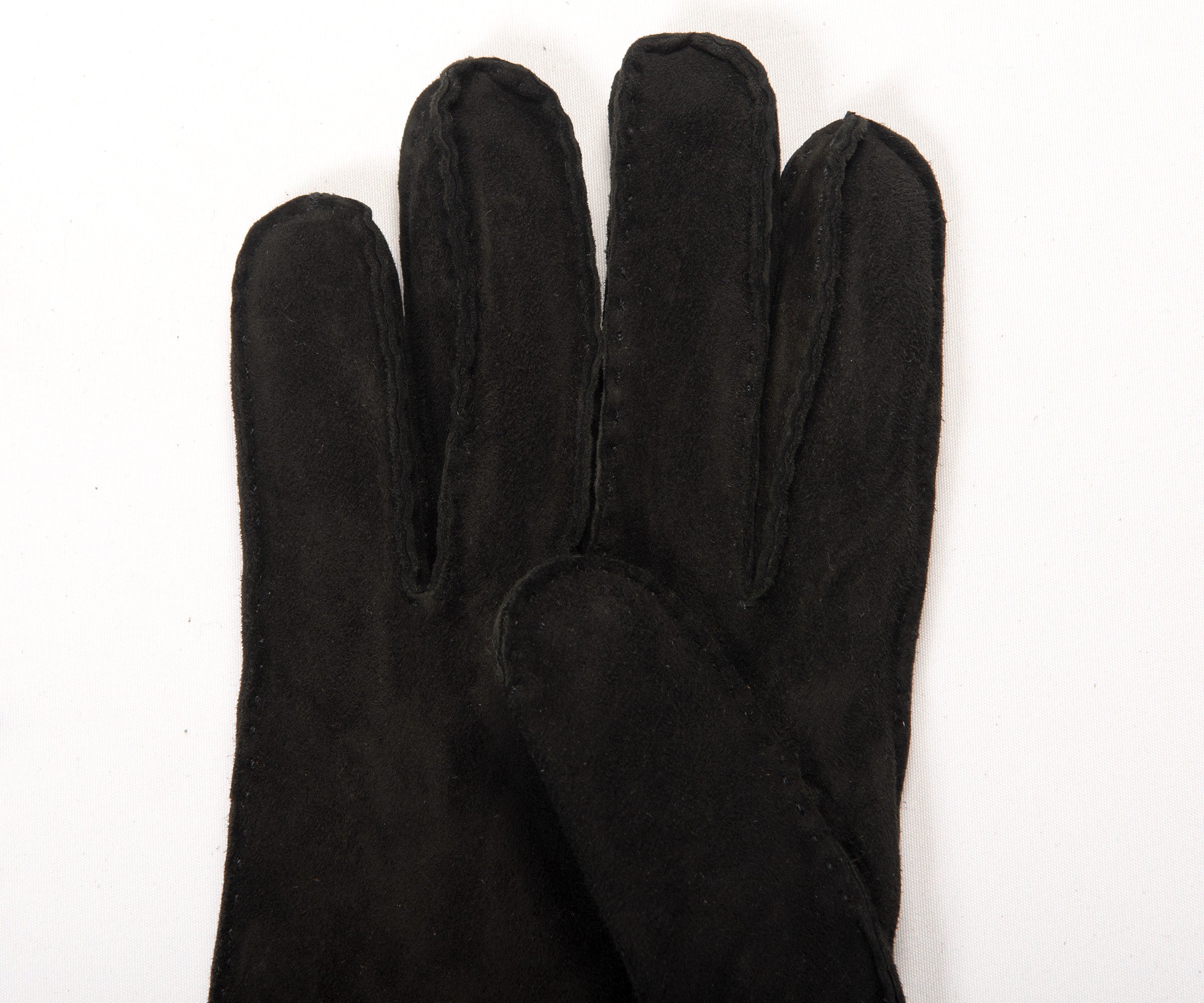 Mazzoleni Suede Gloves Black