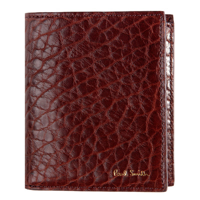 Paul Smith PS Bull Hide Wallet Damson