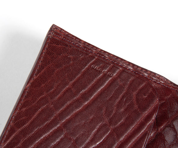 Paul Smith PS Bull Hide Wallet Damson