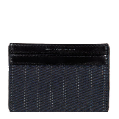 Dries Van Noten Soft Leather Fold Cardholder Black