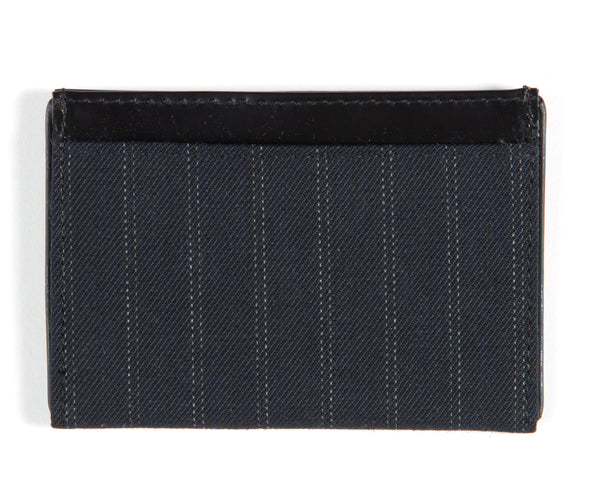 Dries Van Noten Soft Leather Fold Cardholder Black