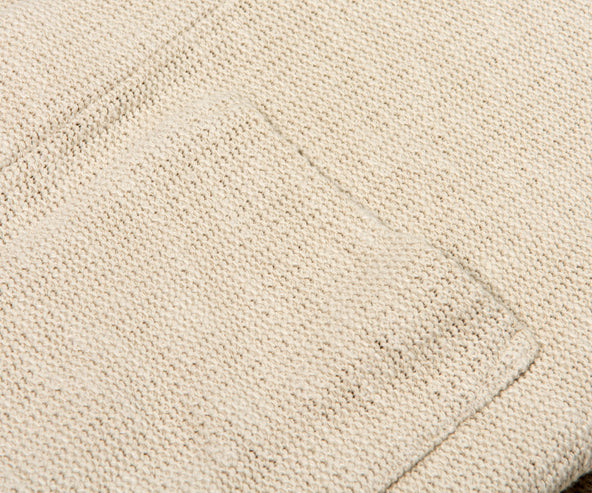 Norse Projects Gustav Crochet Jersey Shirt Oatmeal