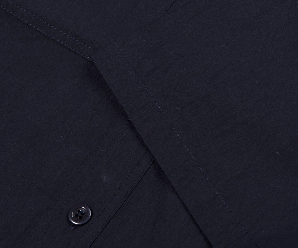 Norse Projects Ivan Tech Poplin SS Shirt Dark Navy