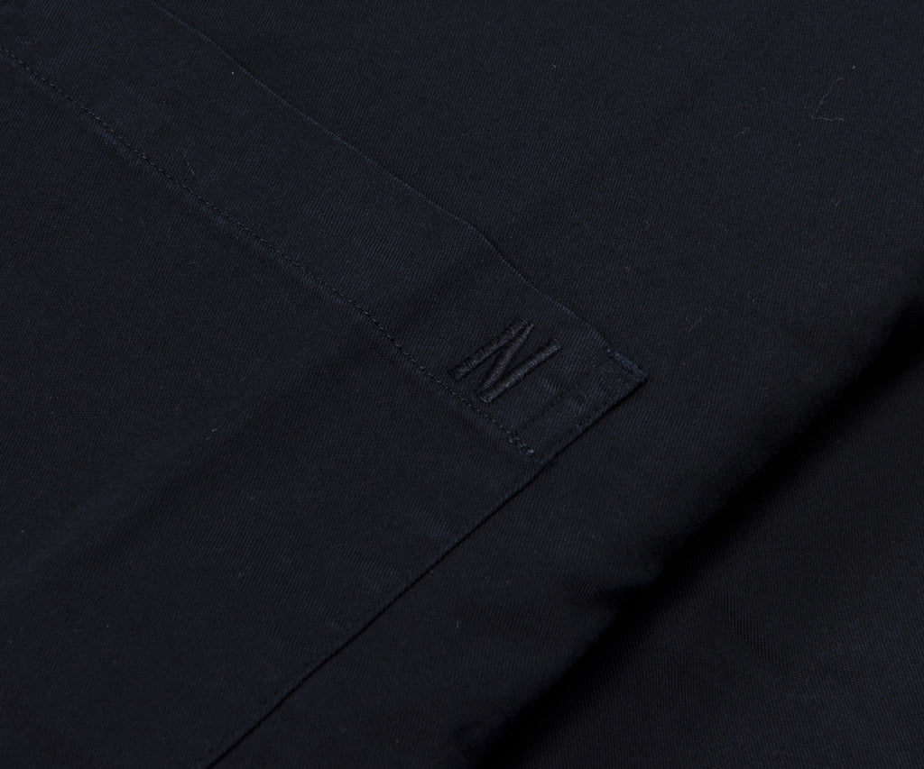 Norse Projects Algot Twill LS Shirt Navy