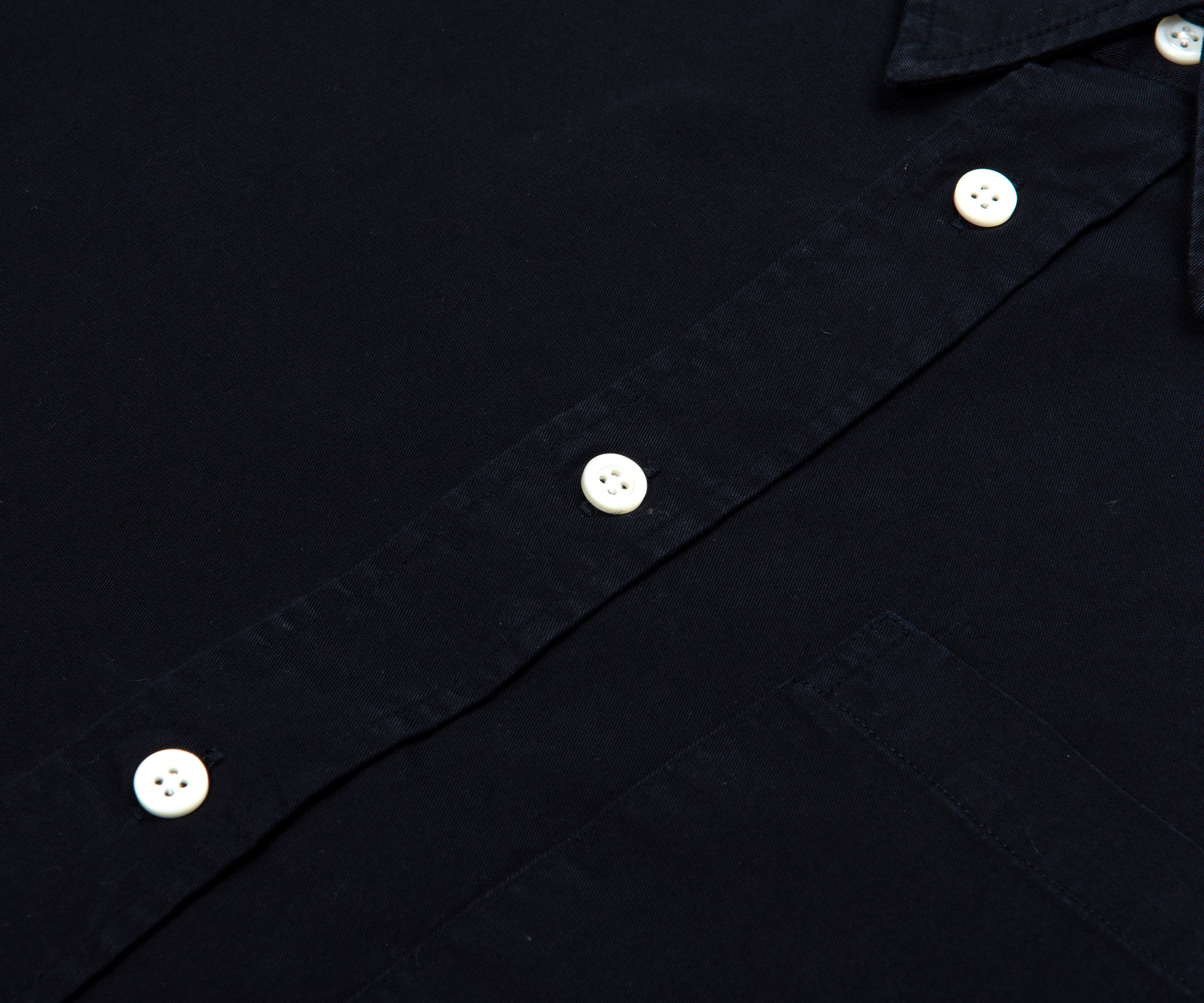 Norse Projects Algot Twill LS Shirt Navy