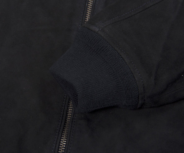 Polo Ralph Lauren Suede Bomber jacket Collection Navy