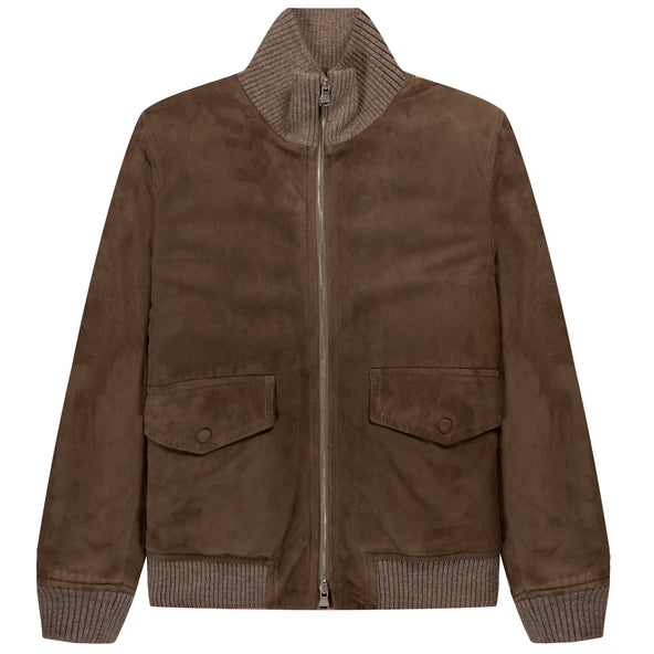 Valstar Padded Suede Flying Jacket Roccia