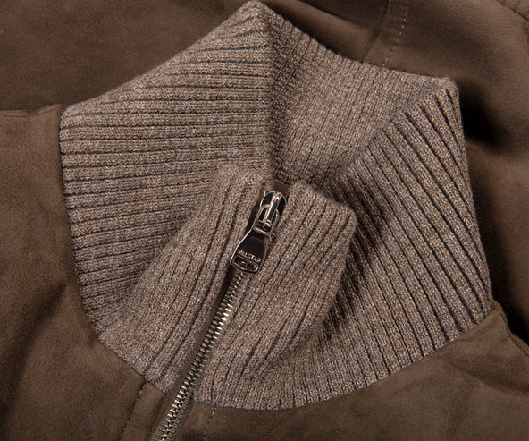 Valstar Padded Suede Flying Jacket Roccia