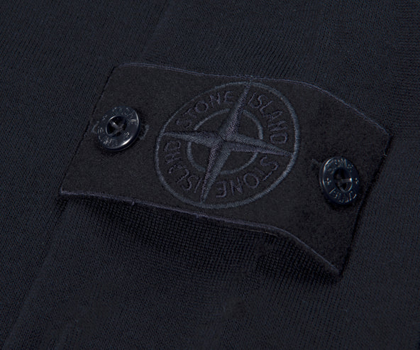 Stone Island Ghost Crewneck Knitted Jumper Navy