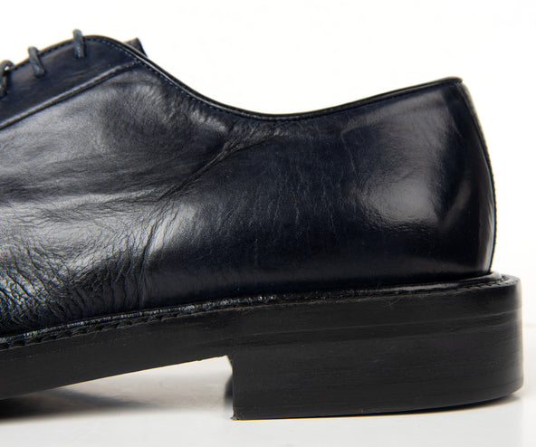 Paul Smith Leather Derby Shoes Dark Navy