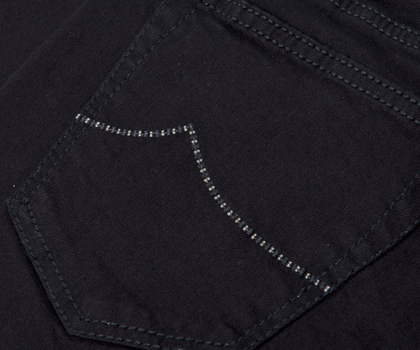 Jacob Cohën Bard Jean Slim Fit Dark Black