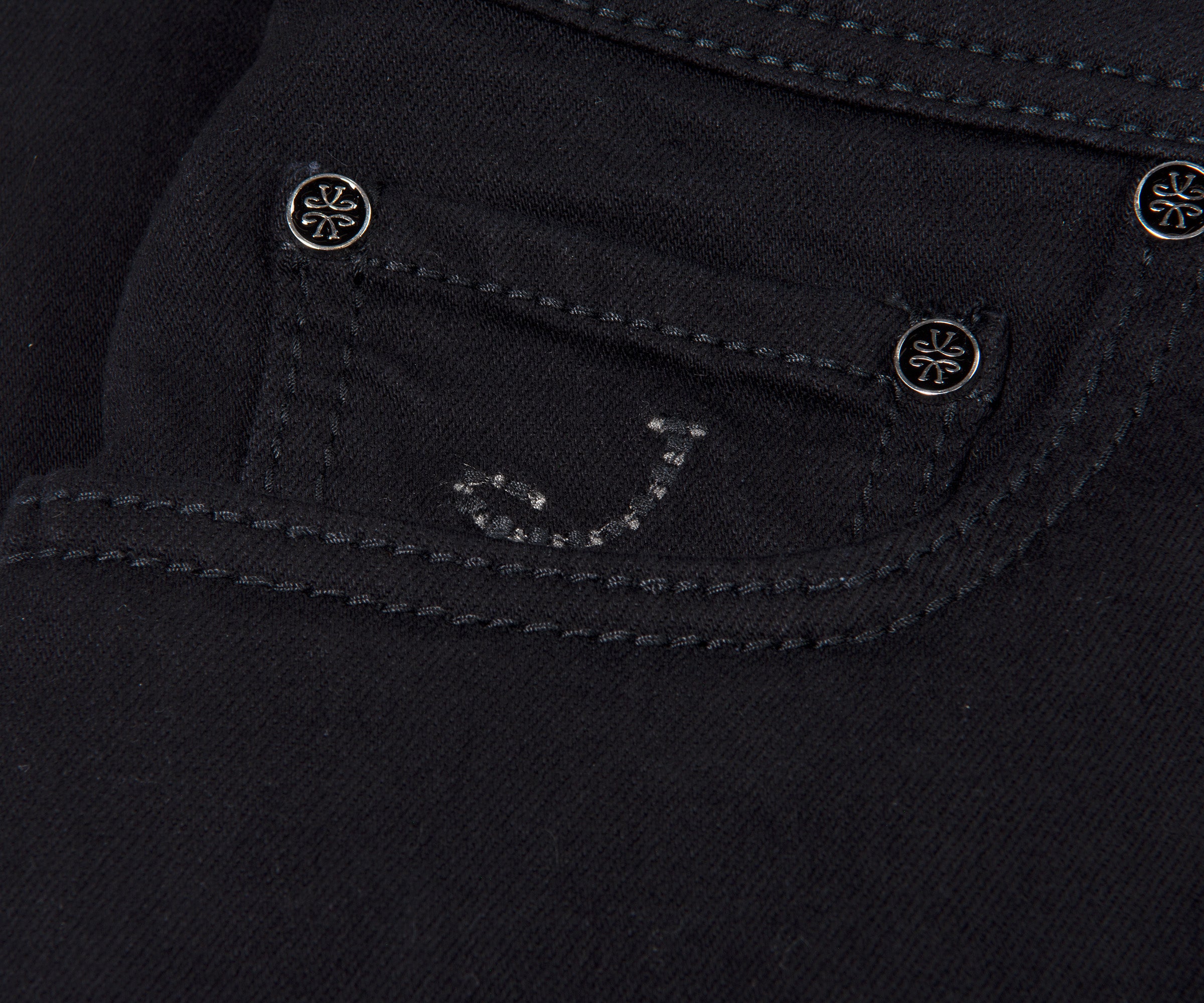 Jacob Cohën Bard Jean Slim Fit Dark Black