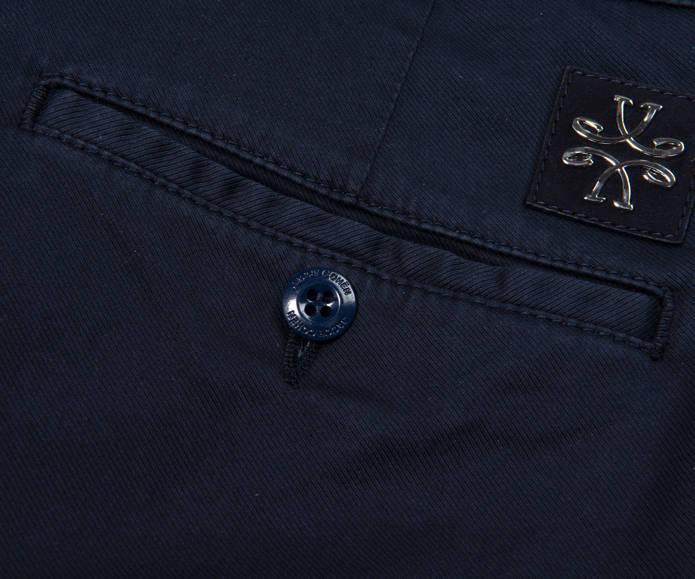 Jacob Cohën Bobby Cotton Twill Slim Fit Chino Navy