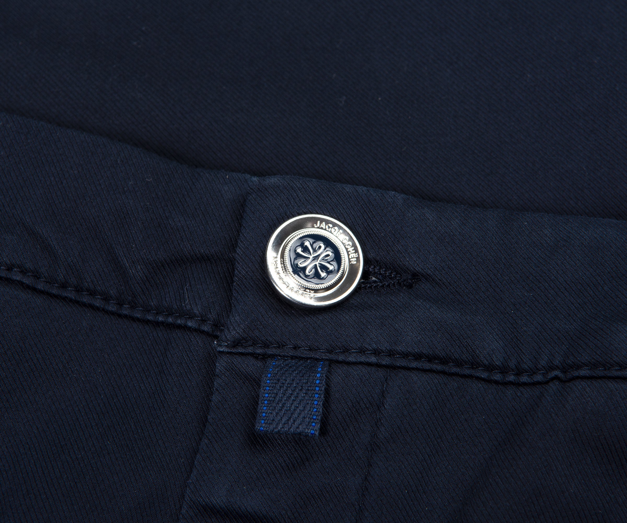 Jacob Cohën Bobby Cotton Twill Slim Fit Chino Navy