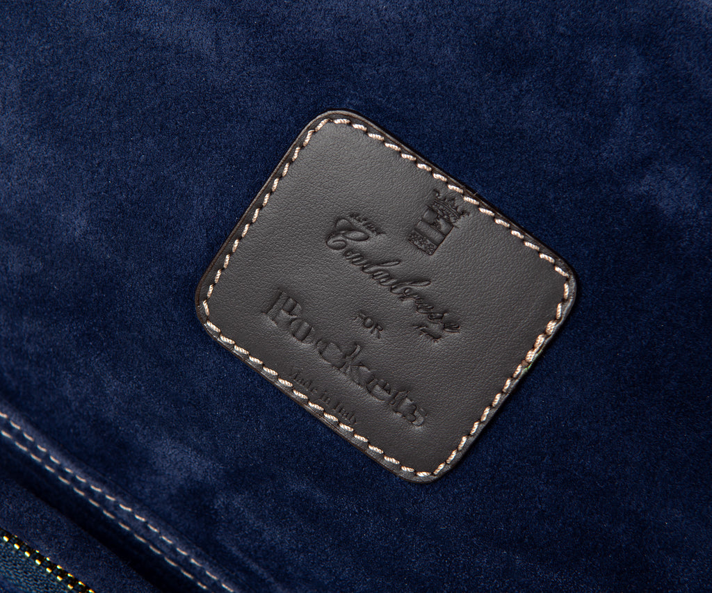 CALABRESE Suede Backpack Navy