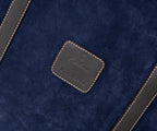 CALABRESE Shopping Suede Tote Bag Navy