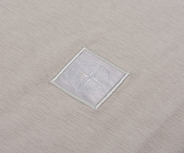 Stone Island Ghost Light weight Box logo T-Shirt Grey