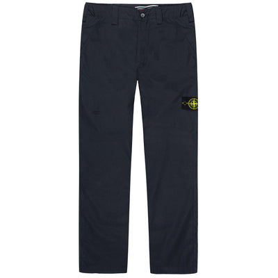 Stone Island Sateen Cotton Chino Navy