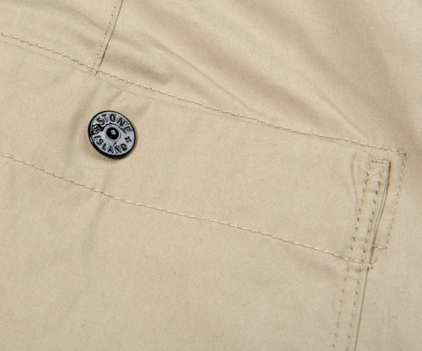 Stone Island Sateen Cotton Chino Sand
