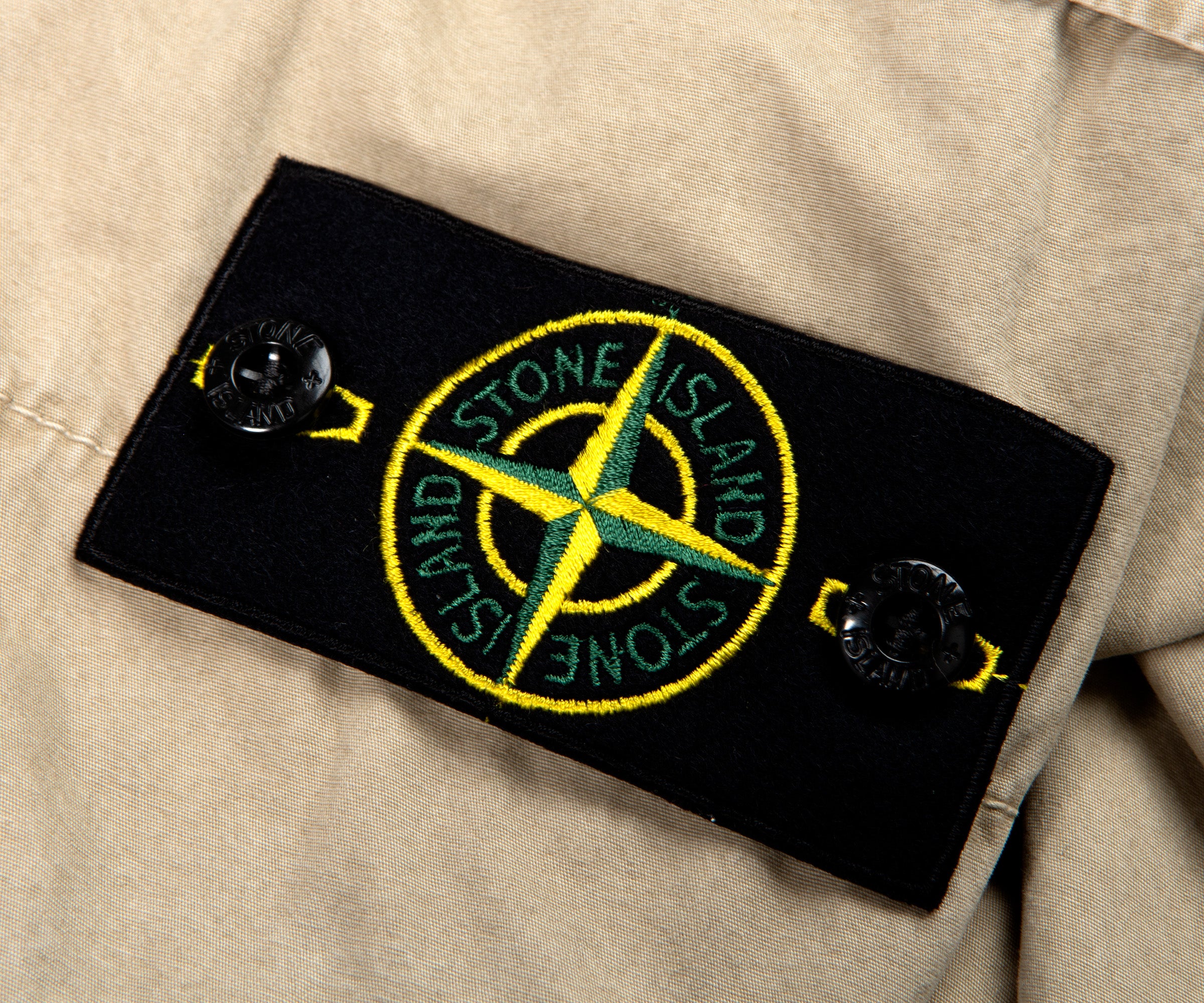 Stone Island Garment Dyed Cargo Shorts Dark Sand