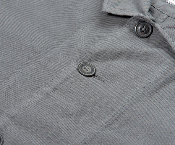 C.P. Company Double Pocket Cotton Overshirt Smoked Pearl