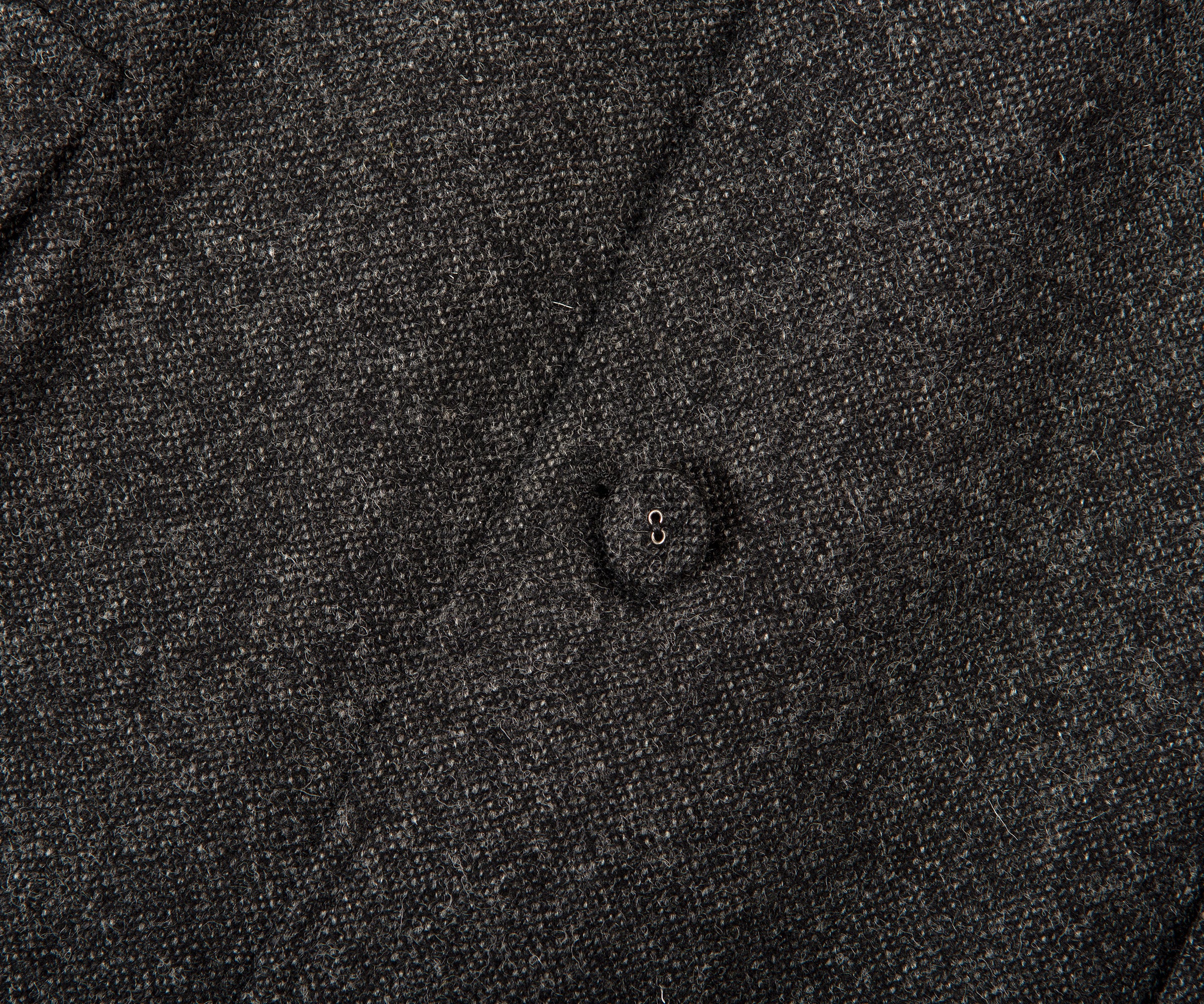 Thom Browne Donegal Tweed 4-Bar Blazer Charcoal Grey