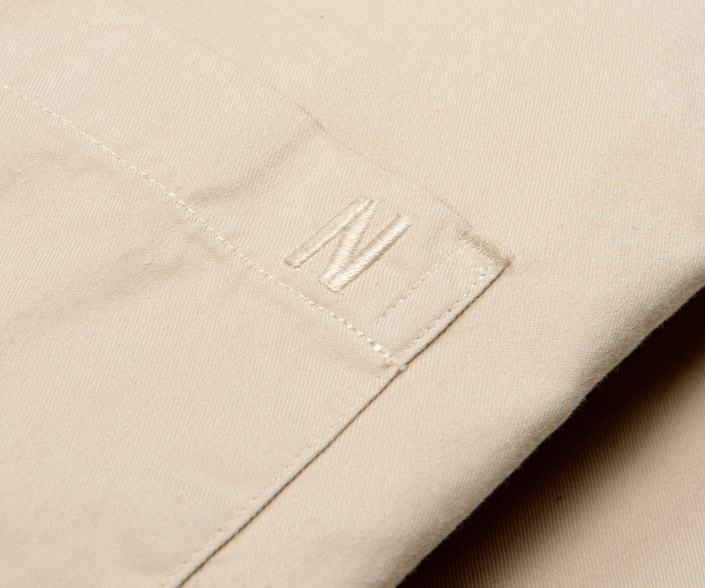 Norse Projects Algot Twill LS Shirt Oatmeal