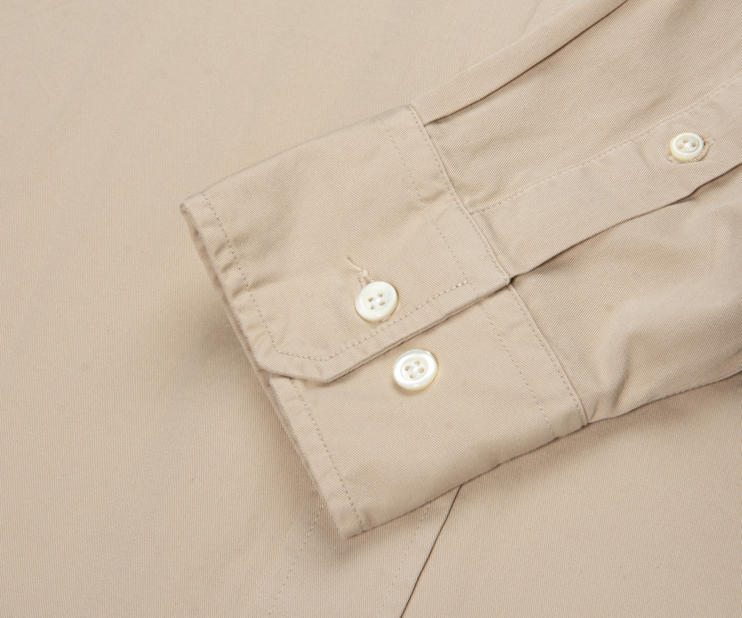 Norse Projects Algot Twill LS Shirt Oatmeal