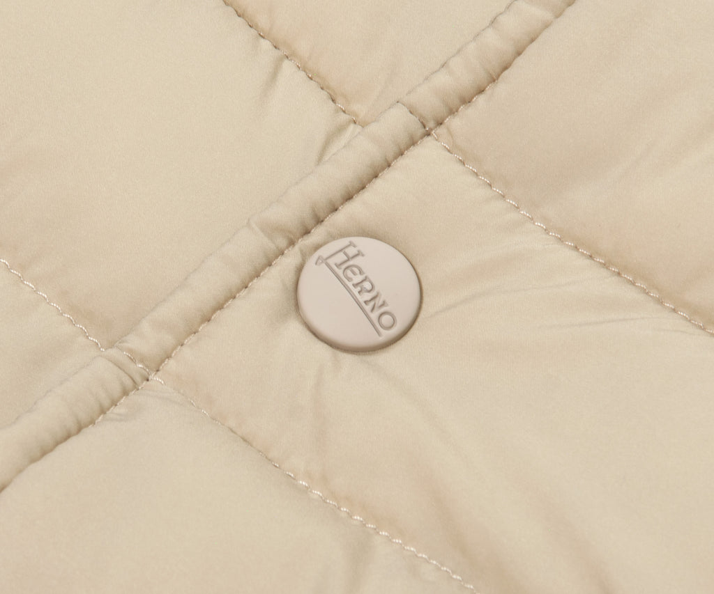 Herno Padded Chest Pocket jacket Cream