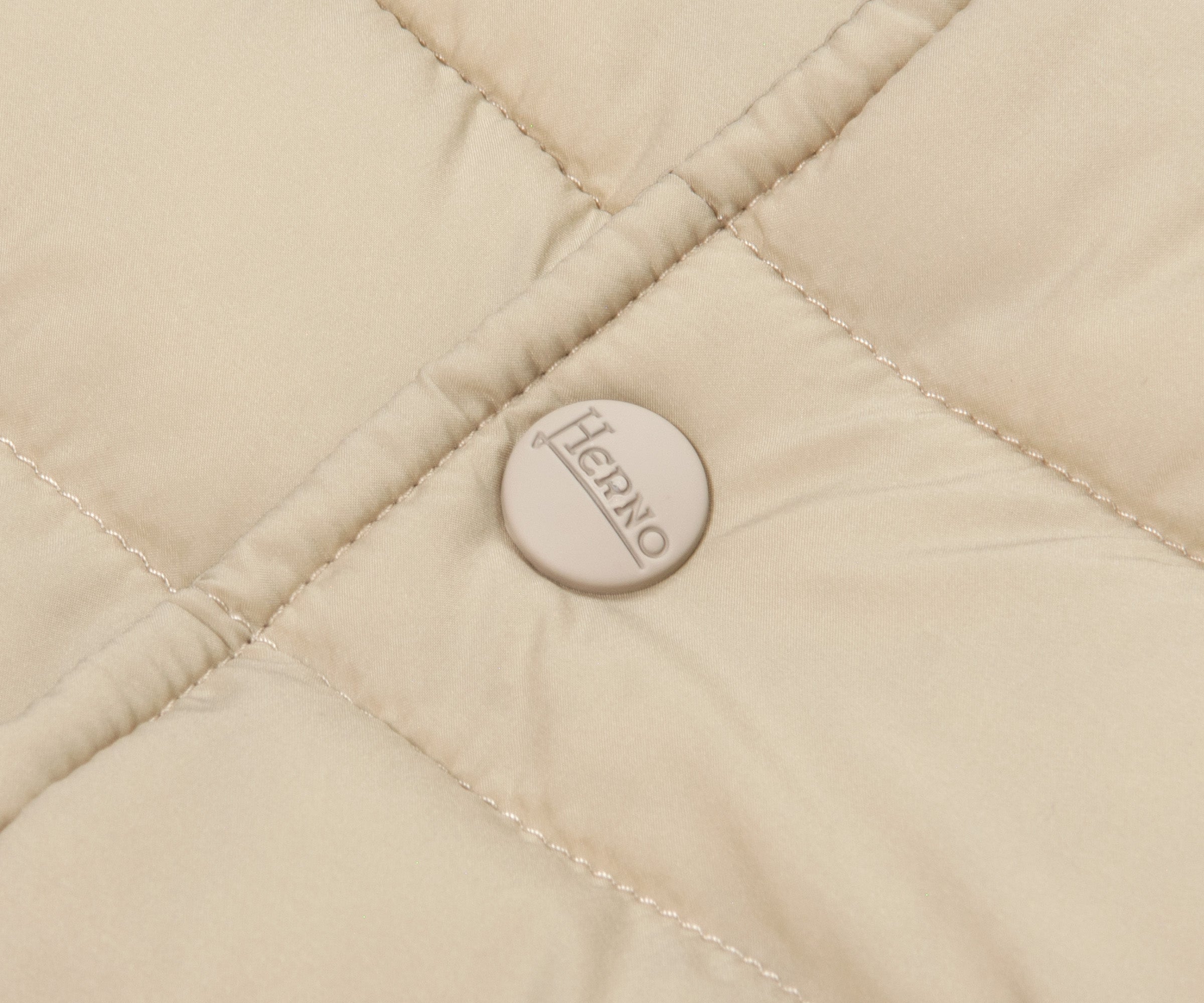 Herno Padded Chest Pocket jacket Cream
