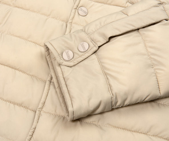 Herno Padded Chest Pocket jacket Cream