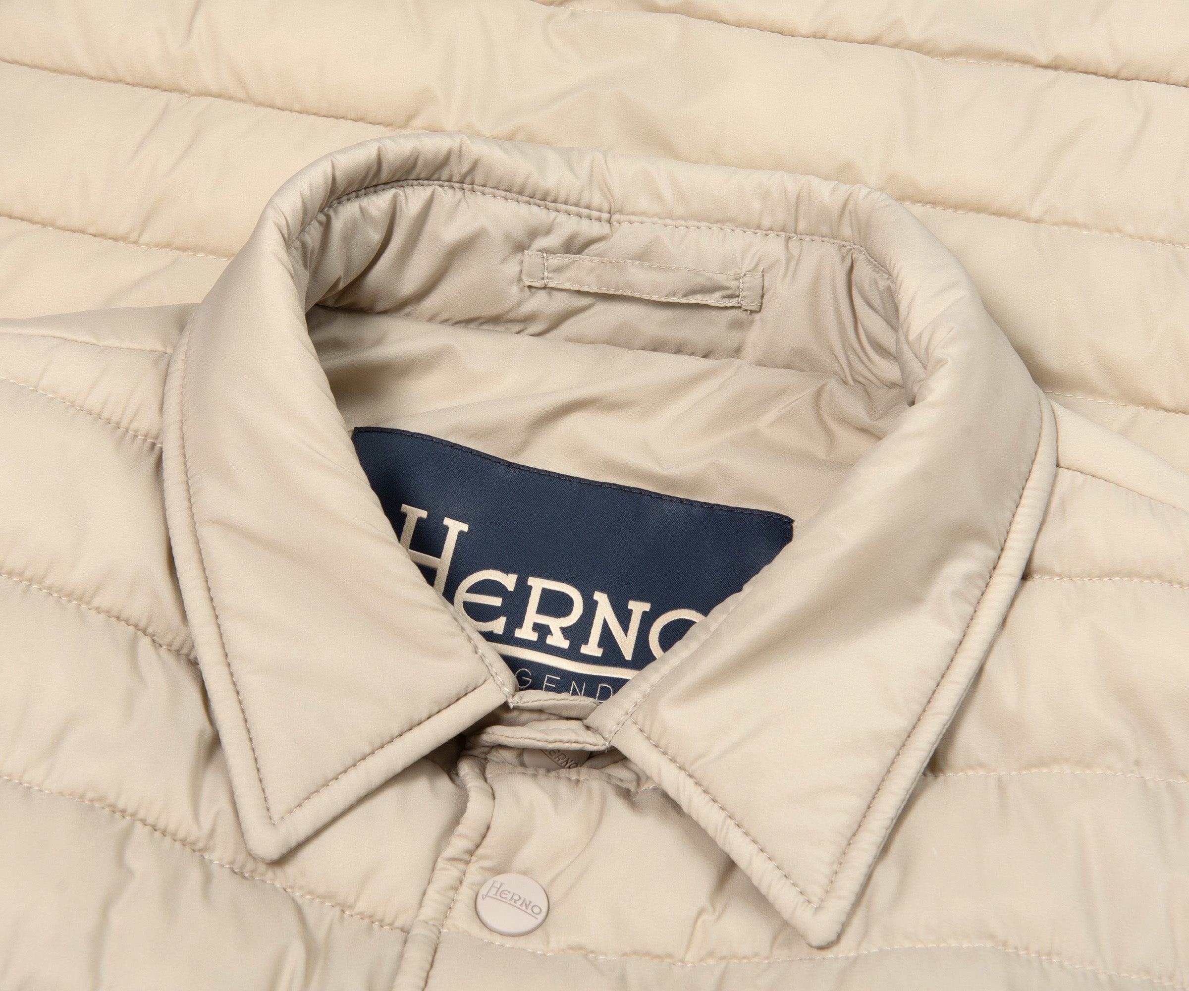 Herno Padded Chest Pocket jacket Cream