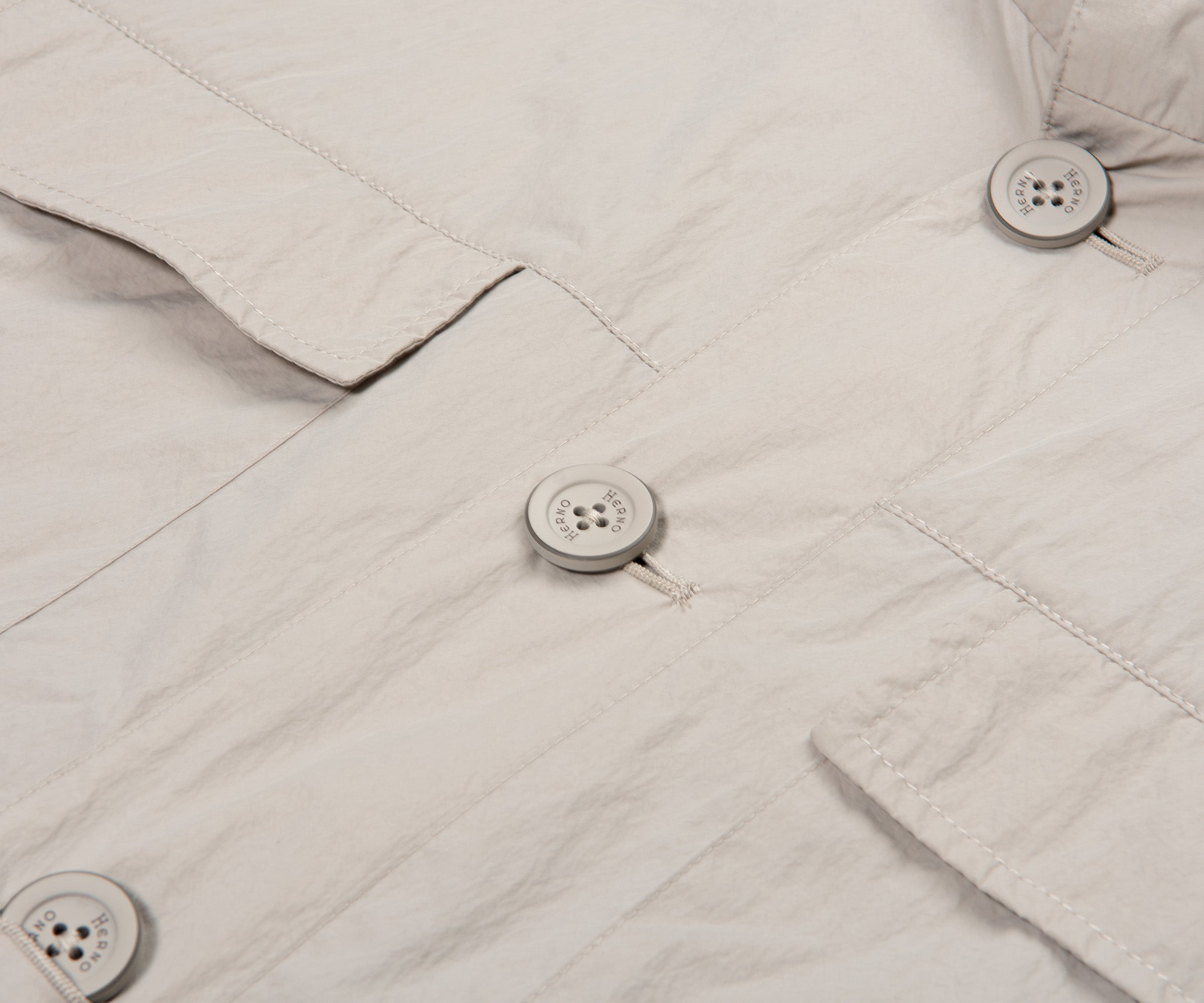 Herno Double Pocket Field Jacket Sand