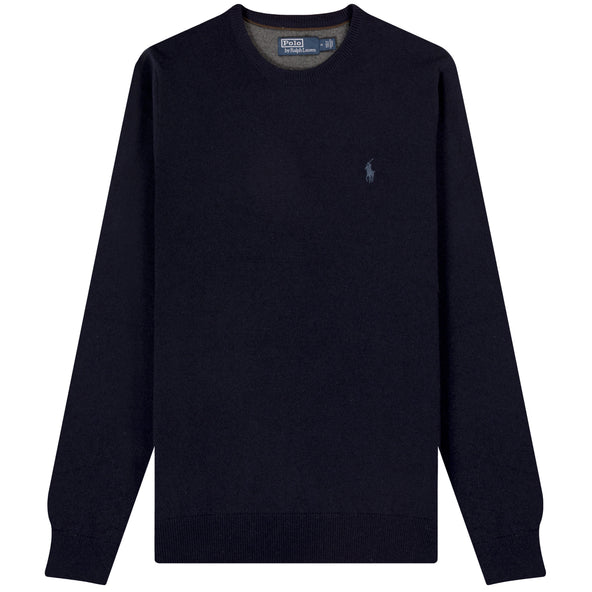 Polo Ralph Lauren Classic Logo Crewneck Knit Navy