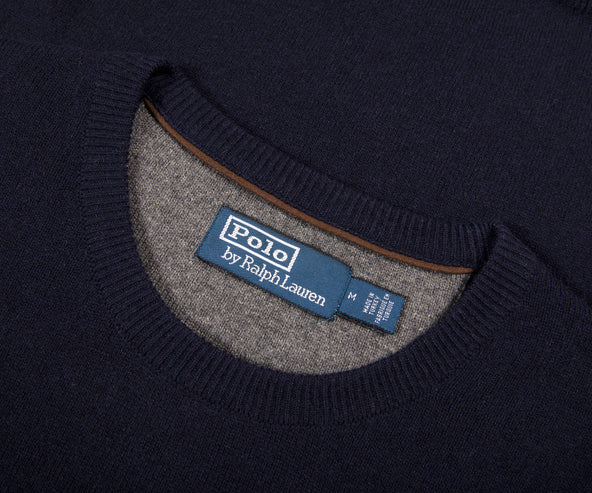 Polo Ralph Lauren Classic Logo Crewneck Knit Navy