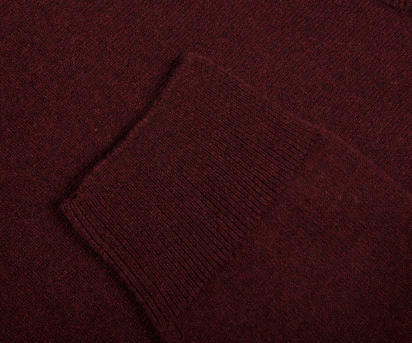 Polo Ralph Lauren Classic Logo Crewneck Knit Classic Wine