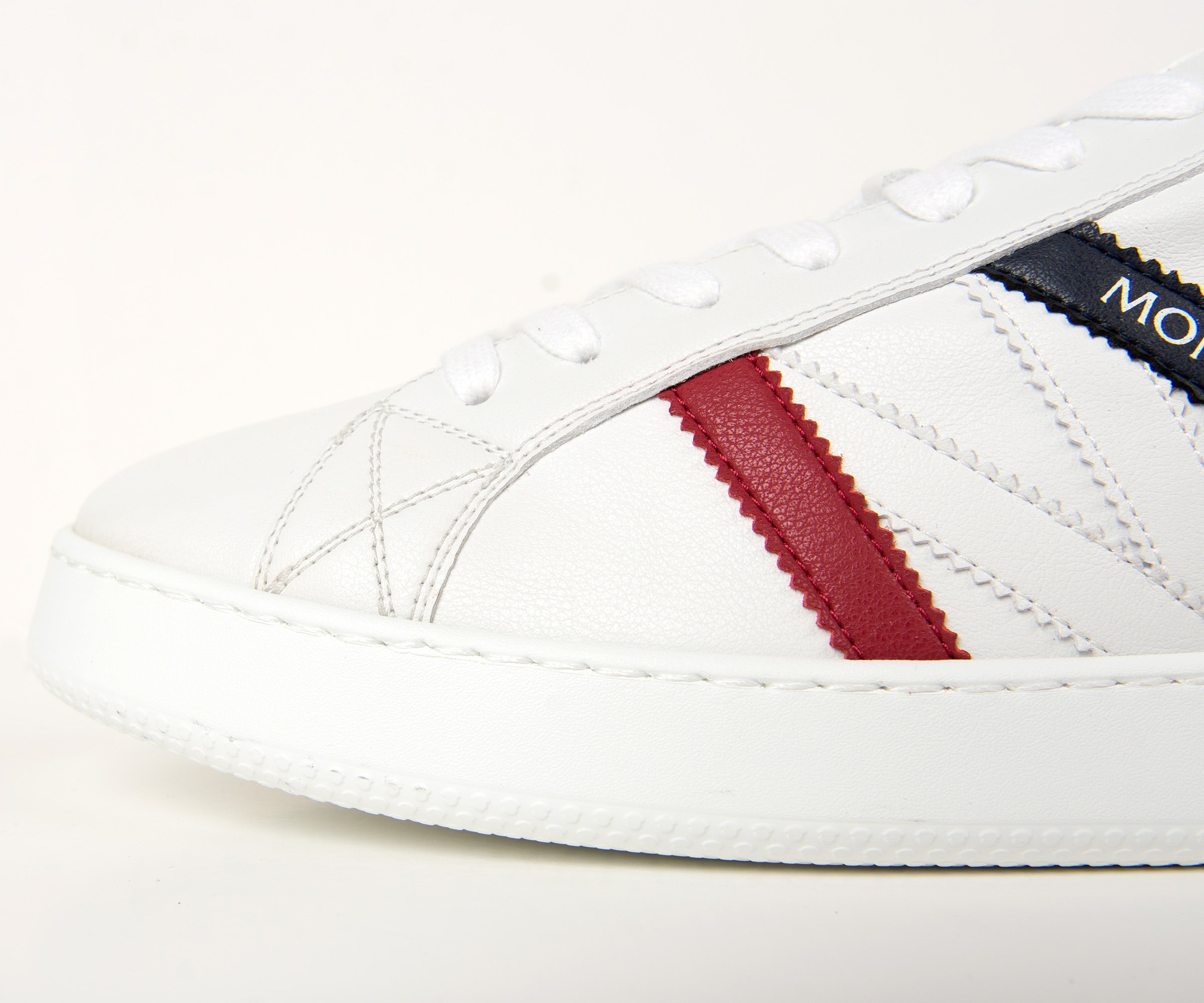 Moncler Monaco M Low Top Trainers White