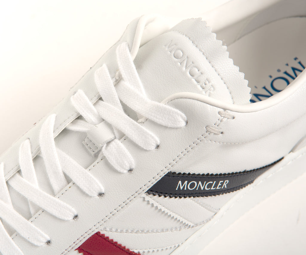 Moncler Monaco M Low Top Trainers White