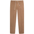 Brunello Cucinelli Drawstring cotton trousers Beige