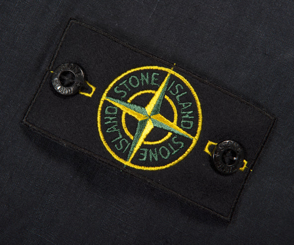 Stone Island Tela Lino Nylon-TC Jacket Navy