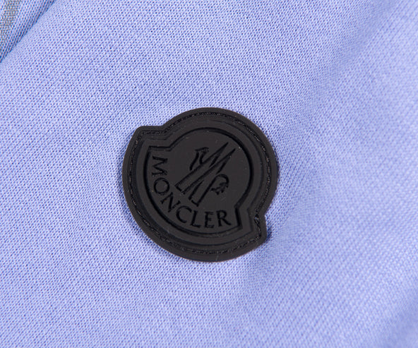 Moncler Large Logo Hooded Sweatshirt Purple/Black