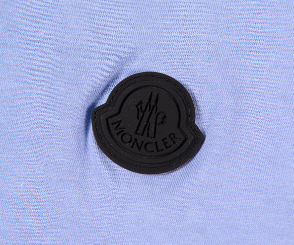 Moncler Large Logo T-Shirt Purple/Black