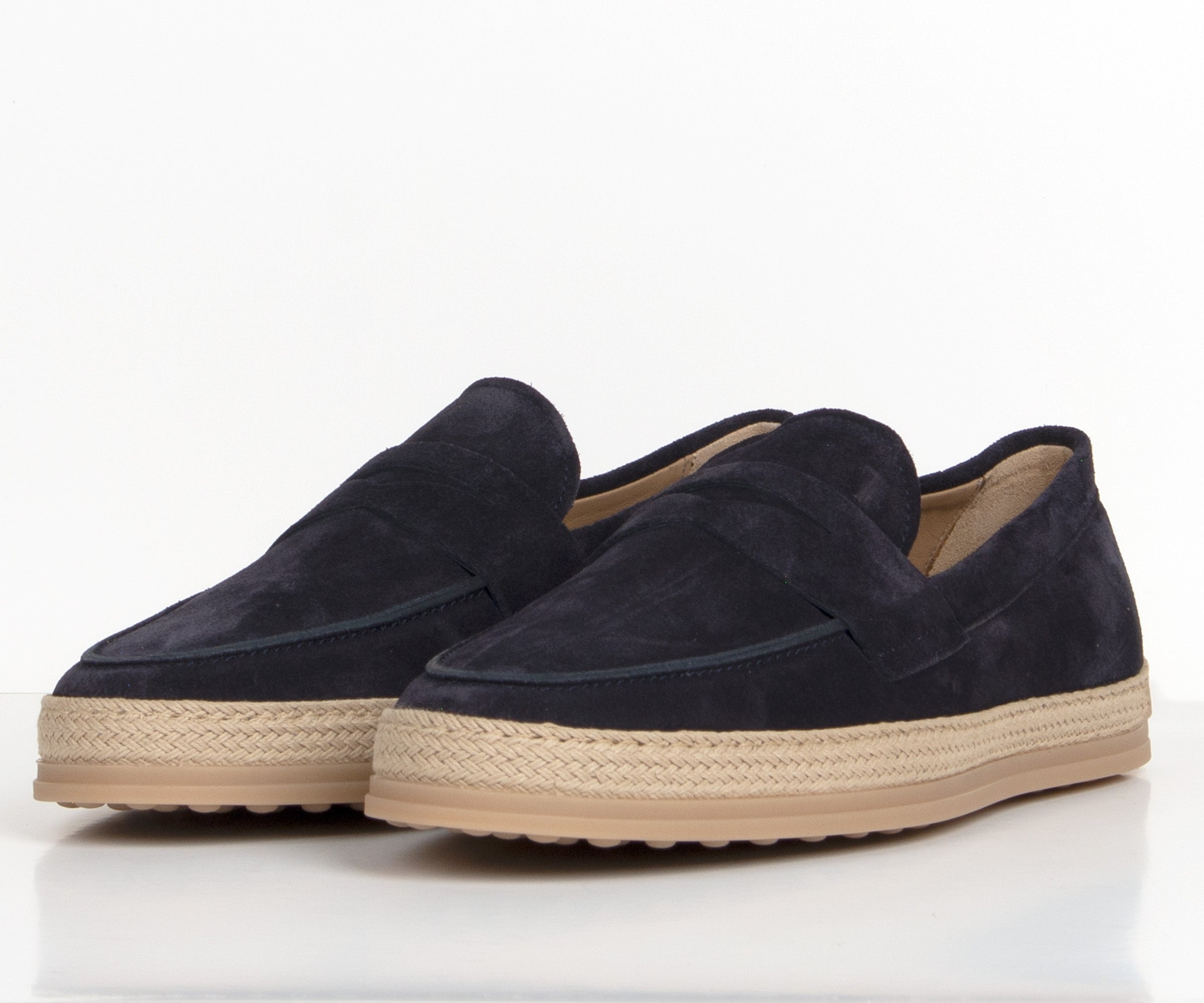 Tods Slip On Espadrille Navy