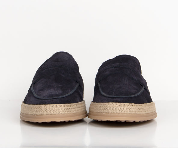 Tods Slip On Espadrille Navy