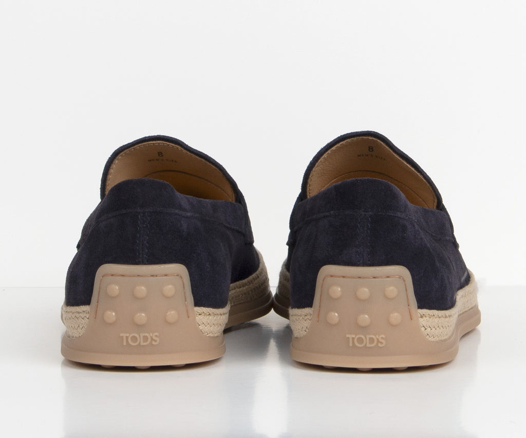 Tods Slip On Espadrille Navy