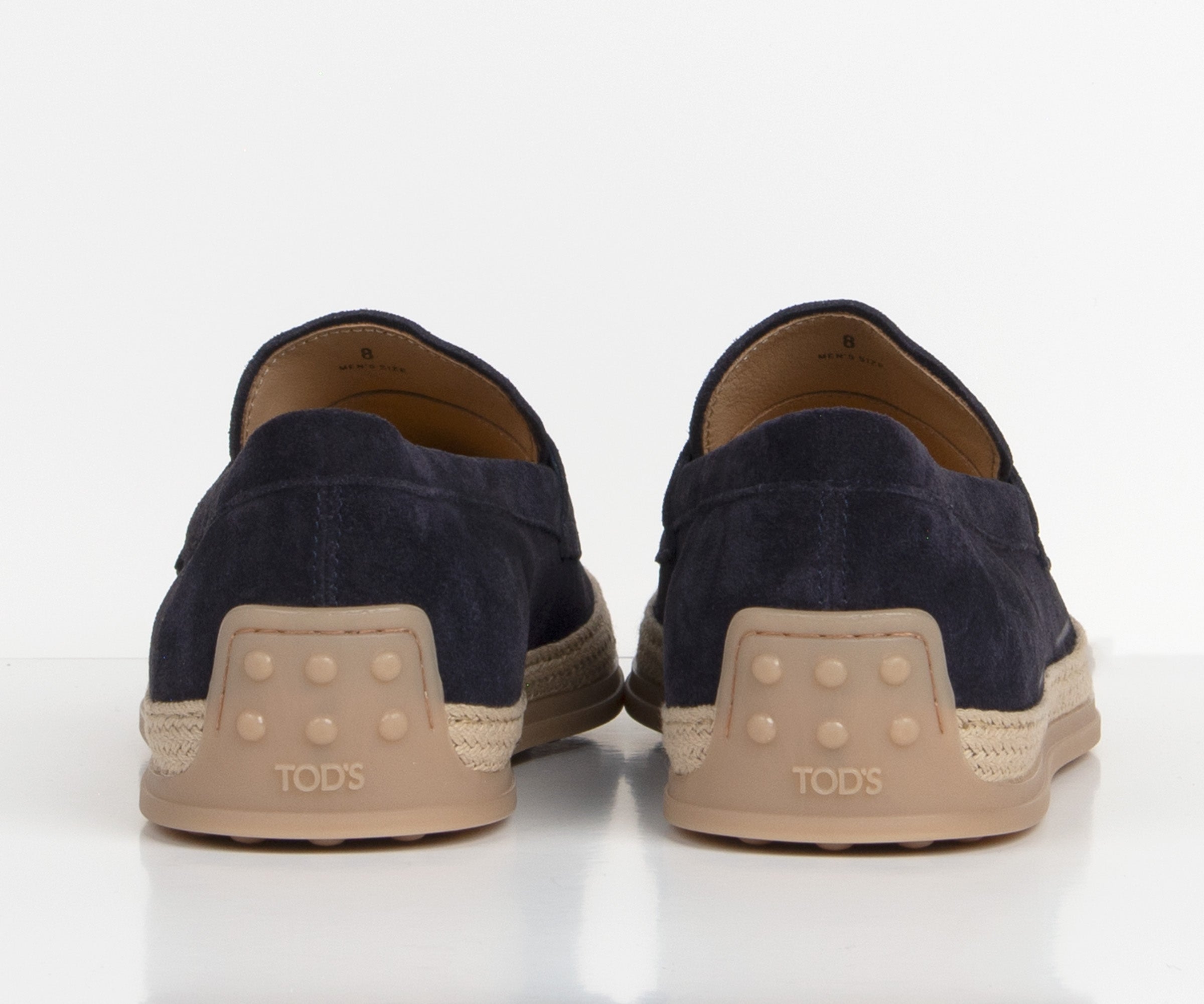 Tods Slip On Espadrille Navy