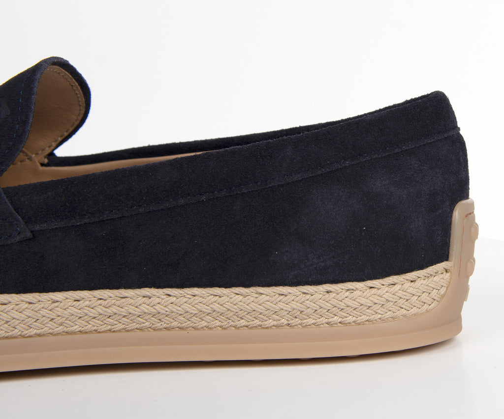 Tods Slip On Espadrille Navy